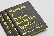 Blackholm - Blackletter font, a Blackletter Font by Typefool's Shop (Thumbnail 9 of 9)