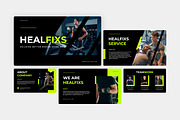 Healfixs Gym Keynote Presentation, a Presentation Template by Kren Studio (Thumbnail 2 of 8)
