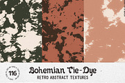 Bohemian TieDye Retro textures, a Texture Graphic by AyaLormus (Thumbnail 15 of 17)