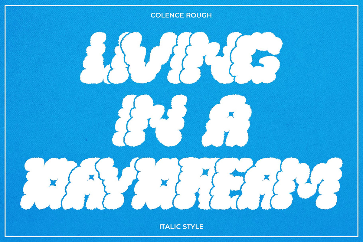 Colence Rough, a Sans Serif Font by Craft Supply Co. (Photo 7 of 8)
