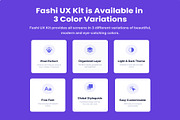 Fashi UX & Wireframe Kit, an UI Kit Template by Lumina_ui_ux202 (Thumbnail 3 of 6)