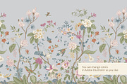 Bloom. Chinoiserie inspired, a Decorative Illustration by olga.korneeva (Thumbnail 11 of 12)