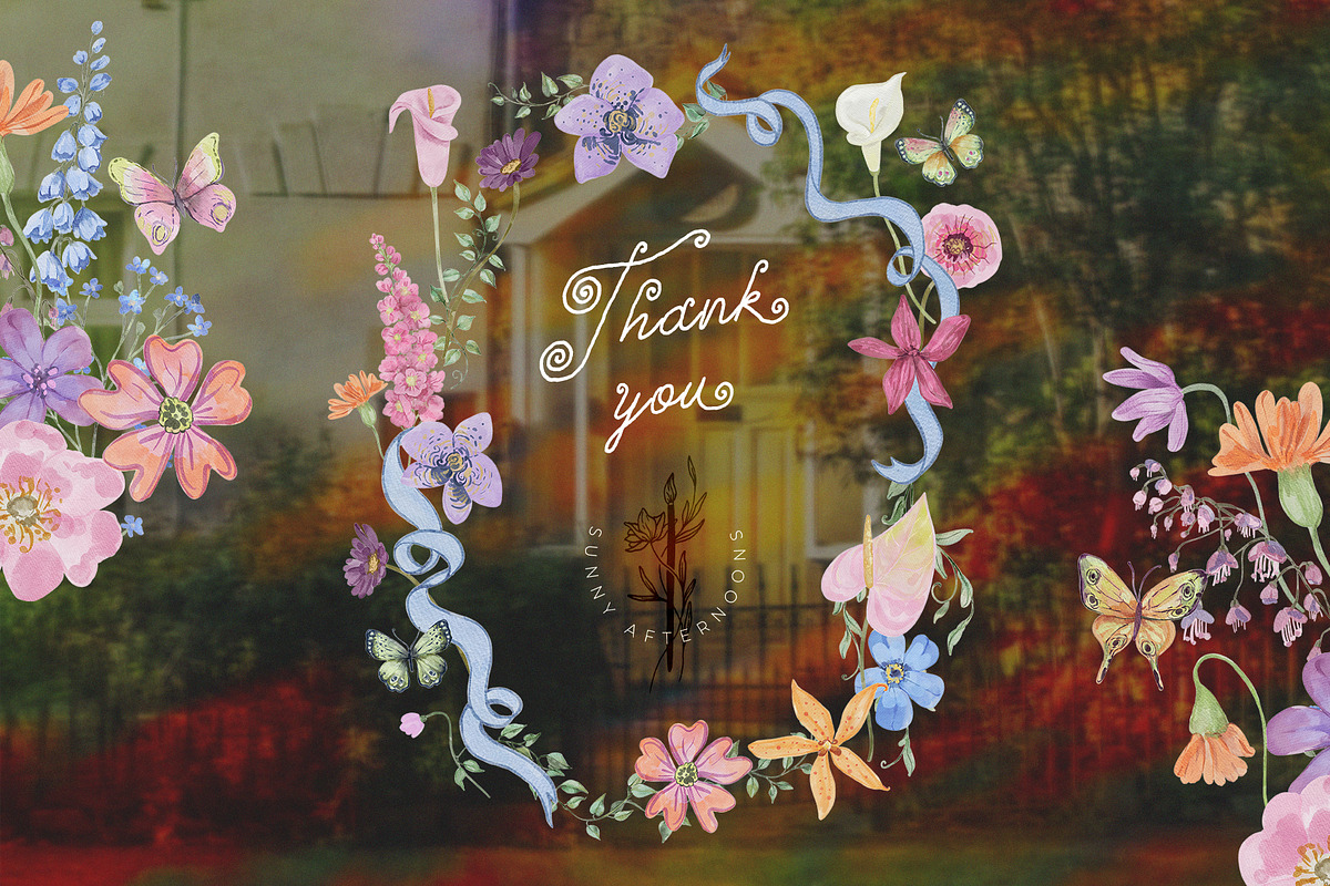 Quirky Blooms: Whimsical Florals, a Seasonal Illustration by SunnyAfternoons (Photo 15 of 15)