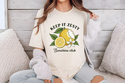 Keep It Zesty Sunshine Club PNG, an Illustration by Libby Wishes (Thumbnail 2 of 6)