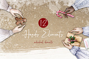 Watercolor Christmas Aesthetics, a Decorative Illustration by S_ARTLOVE (Thumbnail 7 of 11)