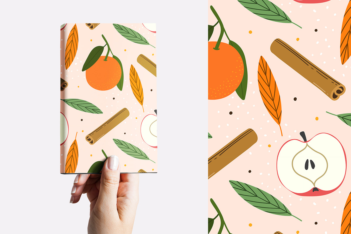 Fruits seamless pattern, a Pattern Graphic by hanifa_design (Photo 11 of 12)