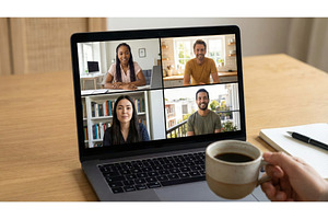 Friends Connect via Video Call, a Technology Photo by CREATIVEDEF