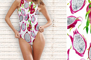 Summer basket! 12 patterns + 67 png, a Pattern Graphic by holaholga (Thumbnail 6 of 15)