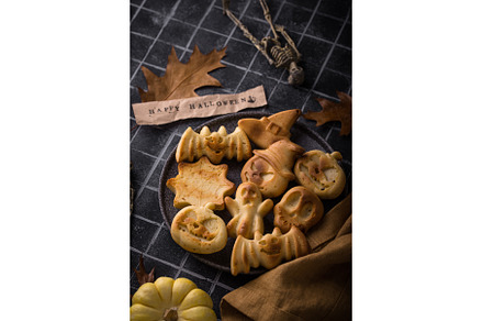 Halloween muffins in shape of bat, a Food & Drink Photo by Yulia Furman