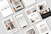 Minimalist Pinterest Templates Canva, a Social Media Template by Joanna Lane Designs (Thumbnail 2 of 4)