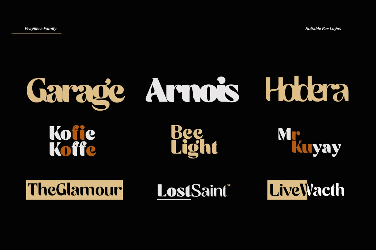 Fragilers Family, a Sans Serif Font by Alandya TypeFoundry (Photo 8 of 8)