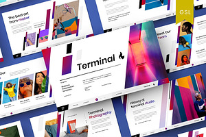 Terminal - Business Google Slide, a Marketing Template by Dens Creative Studio