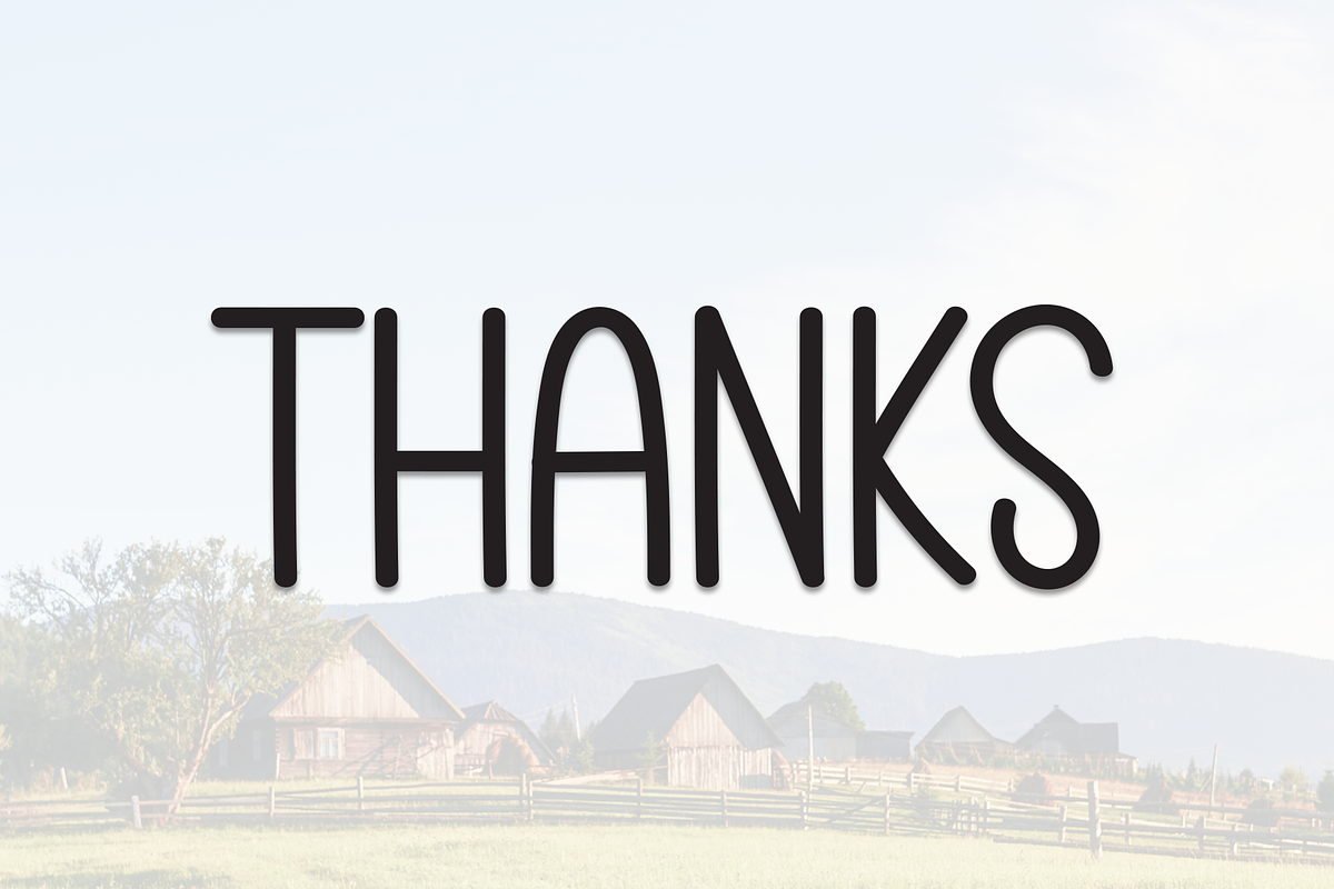 Farmhouse | Script Font, a Script Font by Scratchones (Photo 8 of 8)