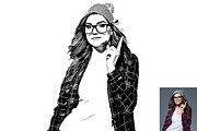 Digital Vector Drawing Ps Action, an Action Add-On by Studio Retouch (Thumbnail 11 of 12)