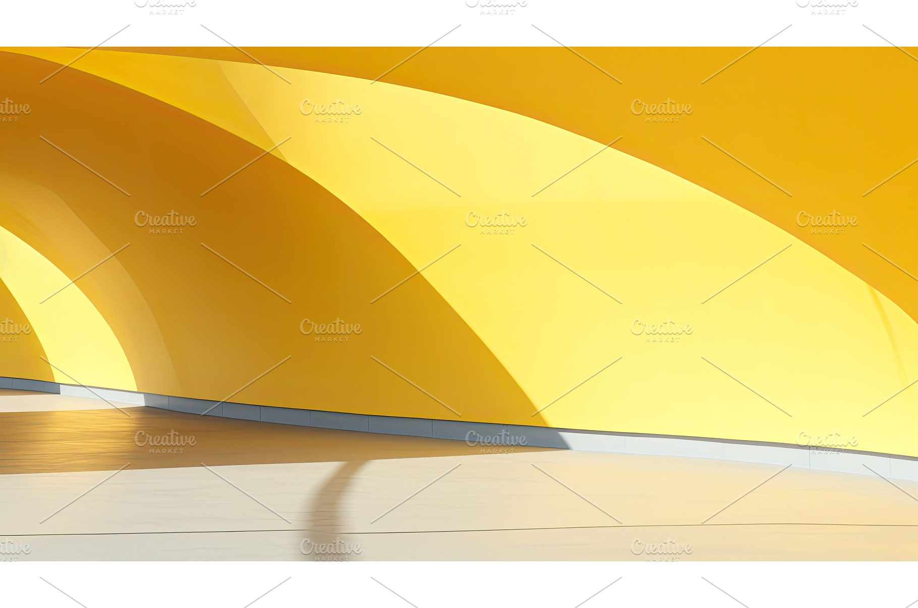 sleek yellow curve ai generated, a Background Photo by pikepicture