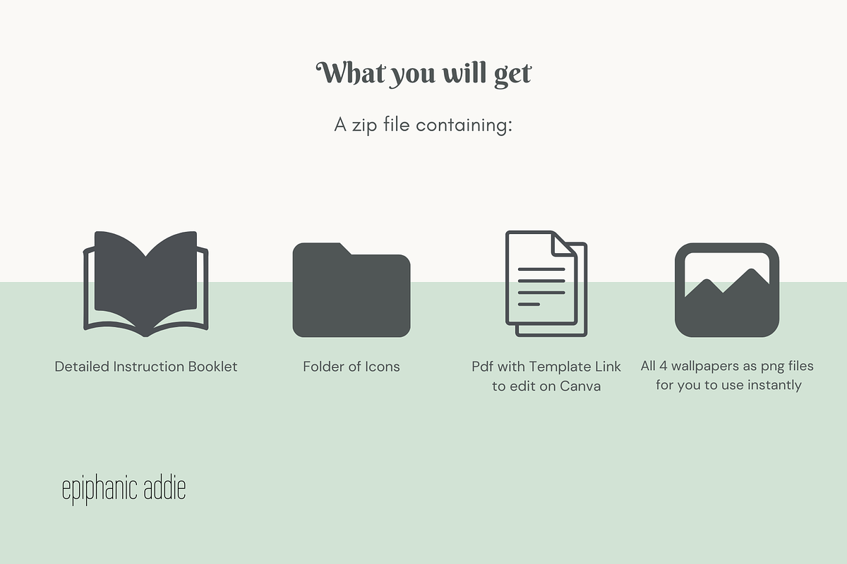 Asia inspired laptop wallpaper+Icons, a Design Template by Epiphanic Addie (Photo 6 of 7)