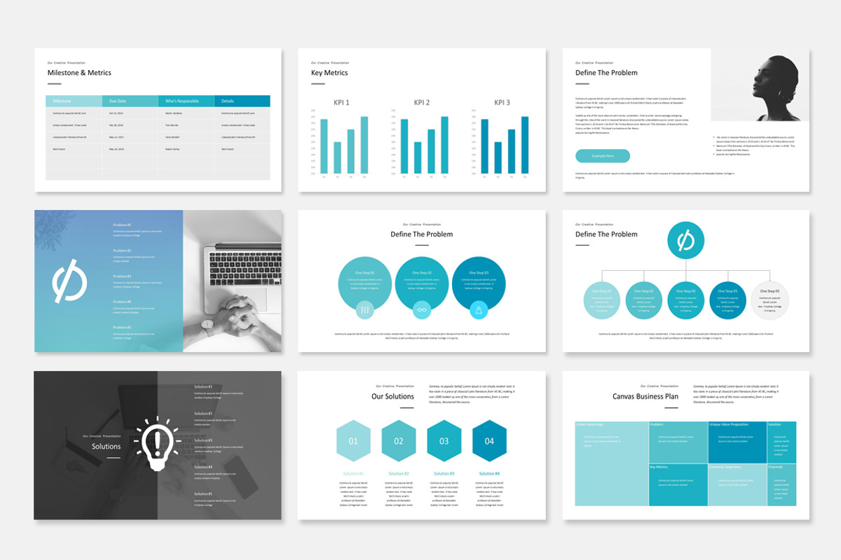 Google Slide Business Plan, a Presentation Template by WhiteGraphic (Photo 15 of 38)