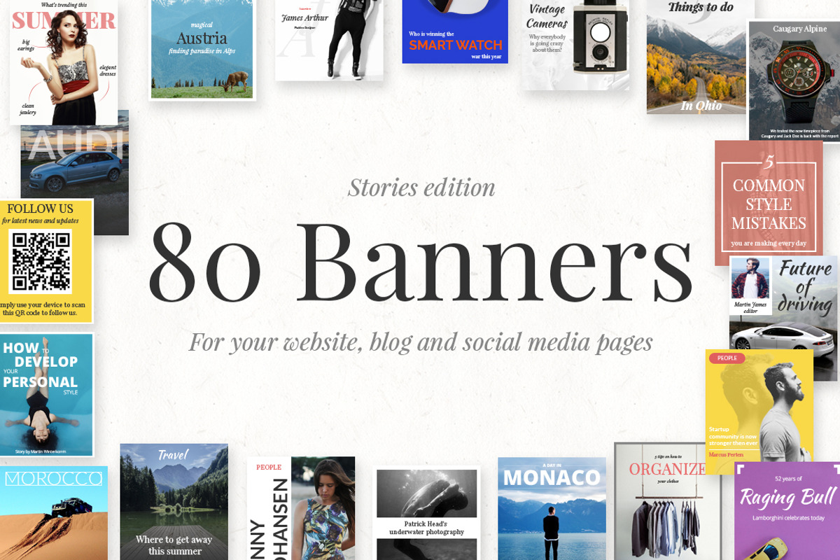 The Ultimate Banners Bundle, a Social Media Template by Web Donut (Photo 7 of 24)
