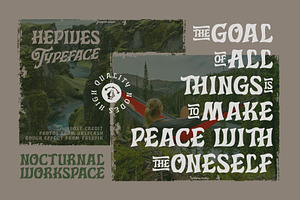 Hepives Font Collections