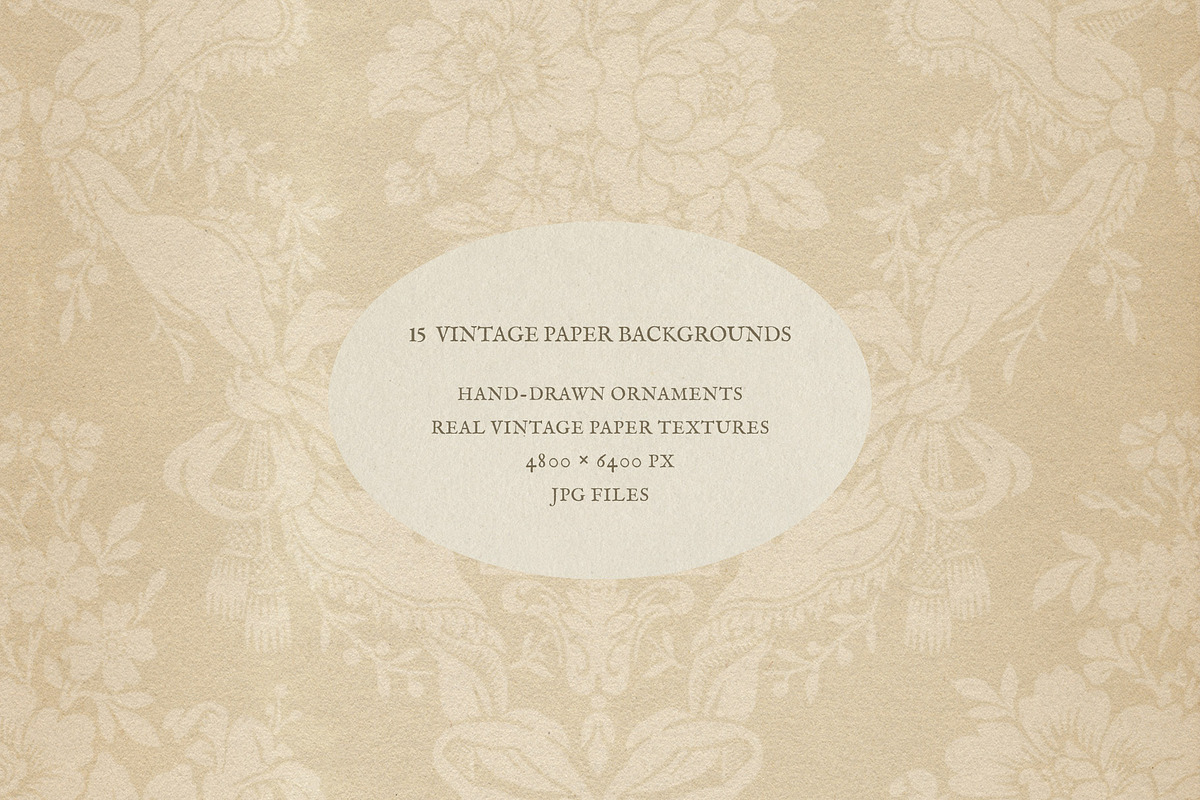 Garden Within: Vintage Floral Papers, a Texture Graphic by alonahaidash (Photo 15 of 27)