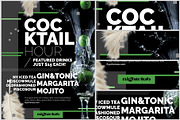 Cocktail Hour Flyer Template, a Flyer Template by FlyerHeroes (Thumbnail 2 of 4)