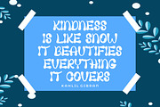 Snow Away - Quirky Winter Font, a Font by PutraCetol Studio (Thumbnail 7 of 17)