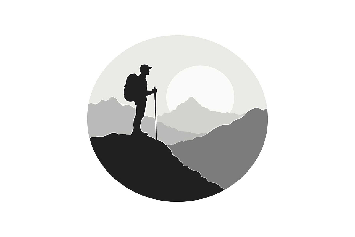 Mountain Explorer Silhouette Bundle, an Object Graphic by Gfx_Store (Photo 5 of 13)