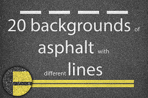 Asphalt backgrounds