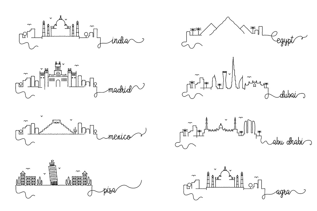 140 - Signature Skylines, an Outline Icon by Kursat Unsal (Photo 18 of 20)