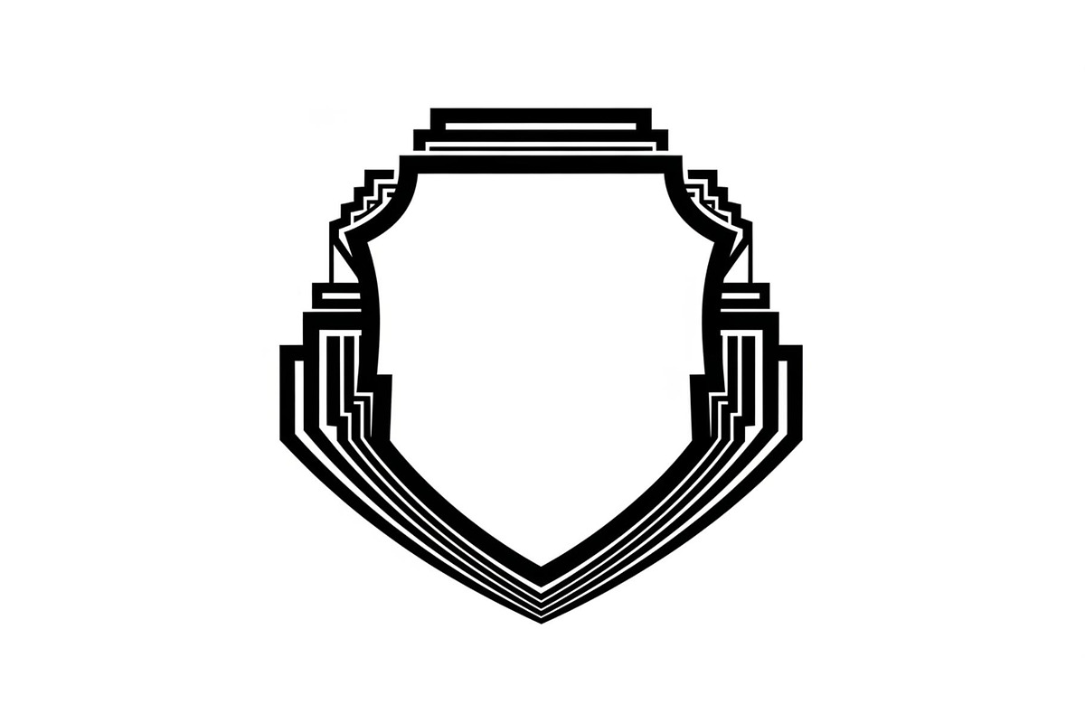 Art Deco Shield Frame SVG Bundle, an Illustration by Creativeshirt (Photo 31 of 31)