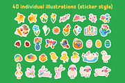 Easter & Spring Pack - Vector, a Seasonal Illustration by Carole Chevalier (Thumbnail 11 of 11)