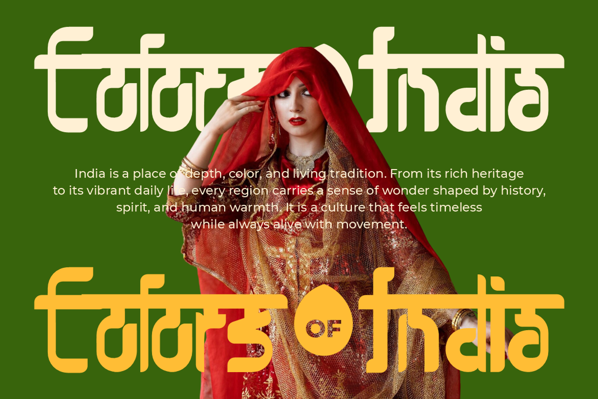 Mandraya Hindi Style Font, a Font by PutraCetol Studio (Photo 2 of 5)