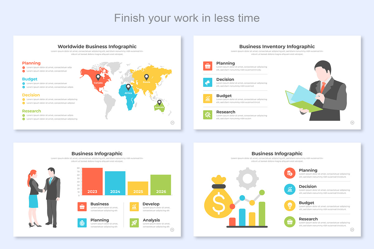 Business Infographic Template, a Presentation Template by Mighty-Slide (Photo 6 of 7)