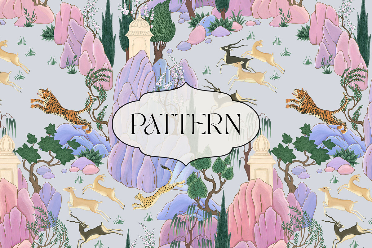 Hunting pattern, a Pattern Graphic by Anyuka (Photo 3 of 9)