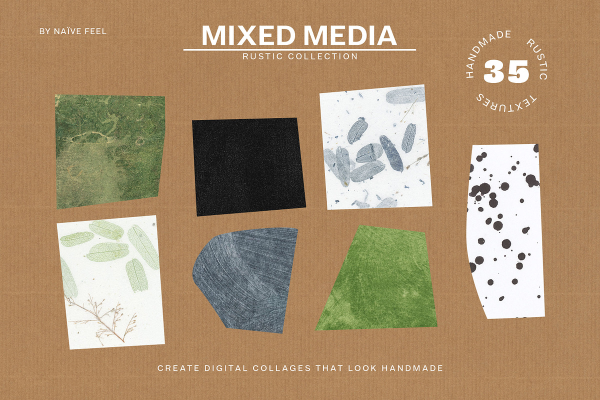 Mixed Media Textures, a Texture Graphic by Naive Feel (Photo 8 of 9)