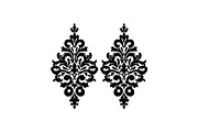 Vintage Filigree Earring SVG Bundle, an Object Graphic by jahid234 (Thumbnail 13 of 13)
