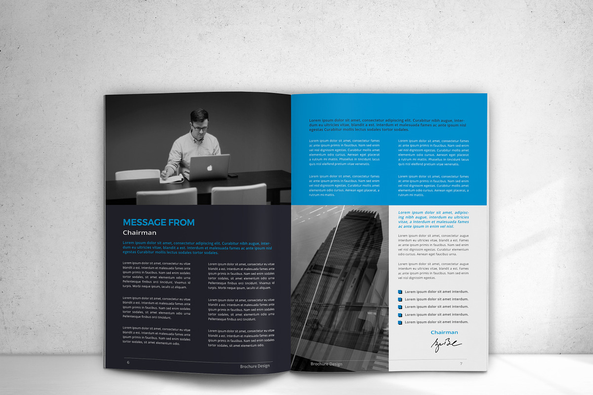 Company Profile Brochure, a Brochure Template by design_pick (Photo 5 of 14)