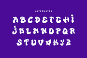 MahatmaStreetwall - Graffiti Font, a Script Font by AQR Studio (Thumbnail 3 of 9)
