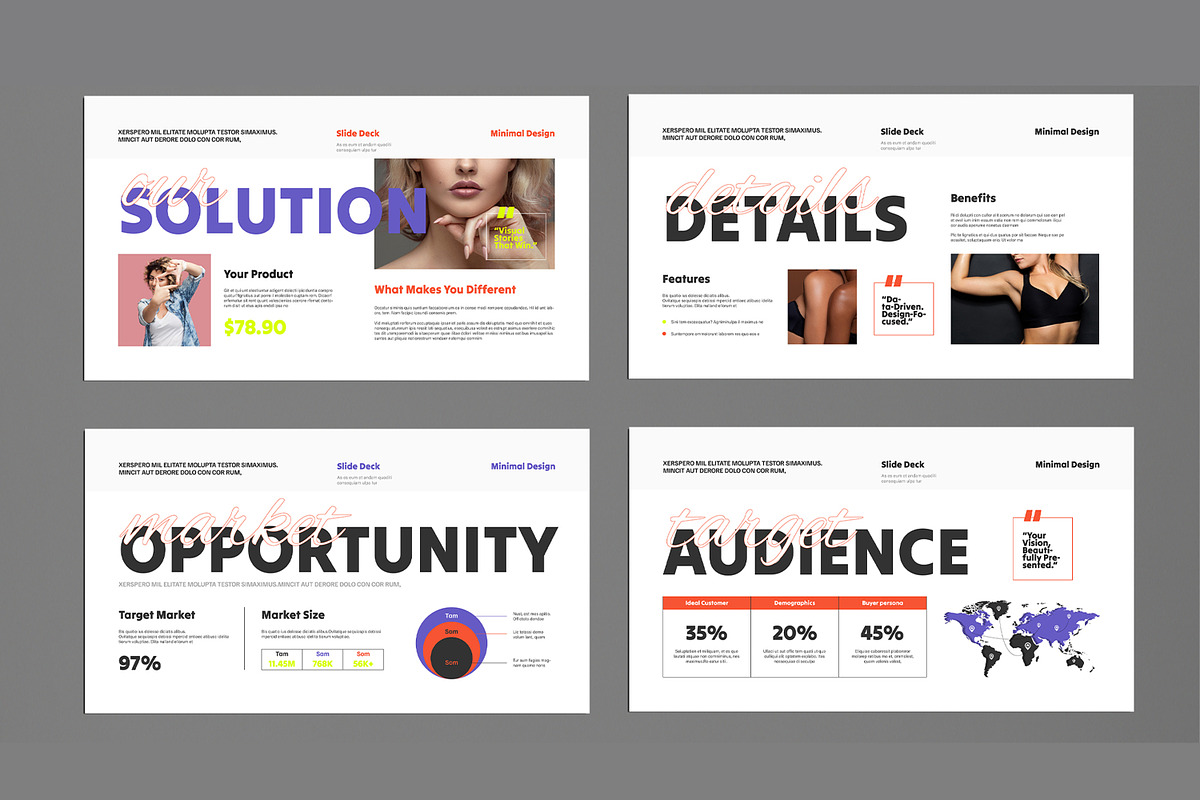 Modern Slide Deck Presentation, a Presentation Template by MightyDesign (Photo 3 of 8)