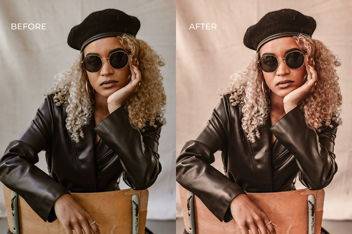5 ROSE GOLD LIGHTROOM PRESETS, an Action Add-On by Emma Kate Creative (Photo 8 of 10)