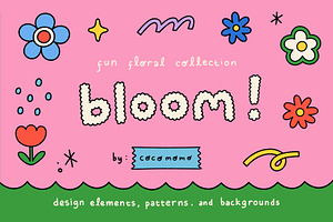 Bloom! - Retro Floral Collection