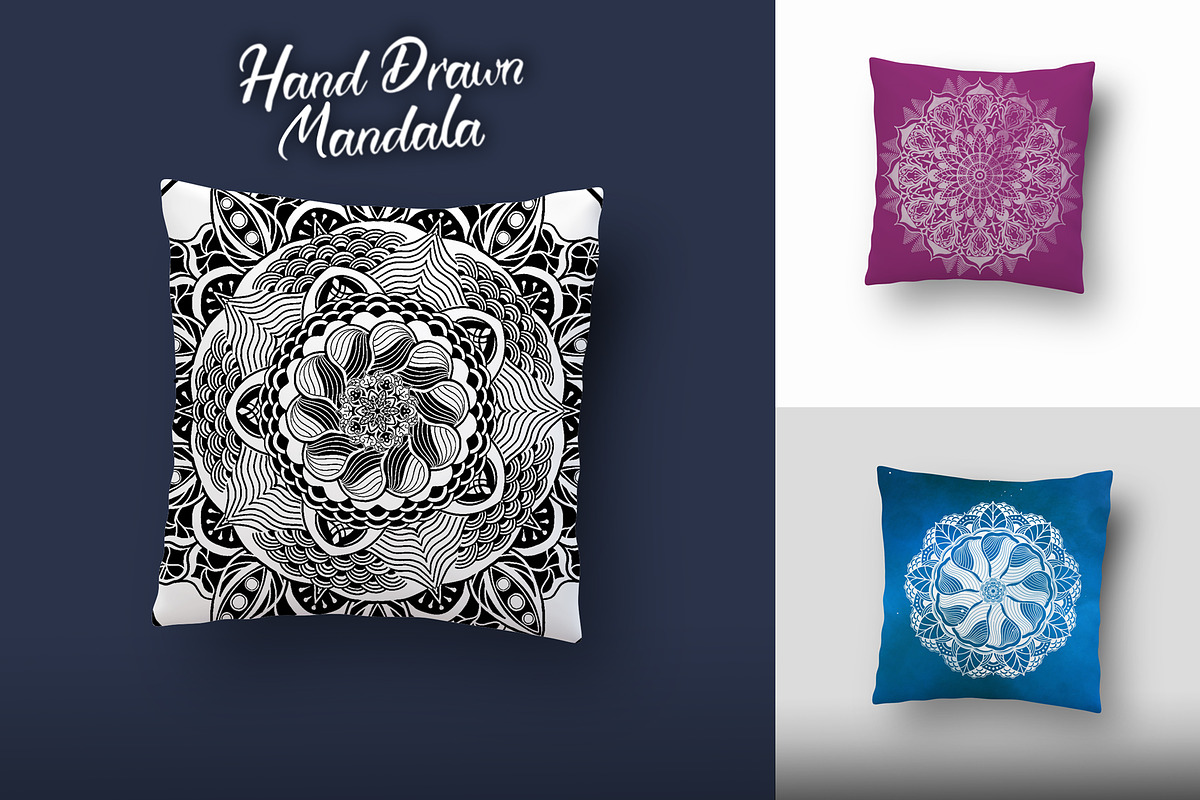 Hand Drawn Mandala, an Object Illustration by Papatongartist (Photo 4 of 8)