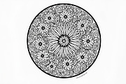 Beautiful Floral Mandala Clipart, an Illustration by hafijul (Thumbnail 2 of 9)