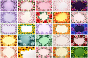3D Flowers Border Background, a Background Graphic by Forhadx5 (Thumbnail 4 of 9)
