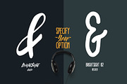 Bright Sight Family - Discount 50%, a Script Font by giemons™ (Thumbnail 2 of 5)