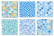 Baby Boy Digital Paper, an Illustration by SinaCreation (Thumbnail 2 of 5)