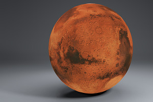 Mars 8k Globe