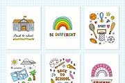 School Clipart, an Education Illustration by Redchocolate (Thumbnail 3 of 7)