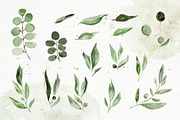 Olive Wedding Invitation watercolors, an Illustration by paperlions (Thumbnail 5 of 7)