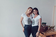 T-Shirt Mock-Up Vol.11 2017, a Shirt Mockup by Freeman Studio (Thumbnail 5 of 11)
